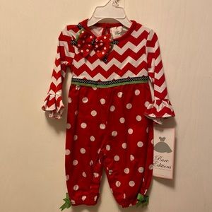 Super cute romper! Baby girl size 6 months